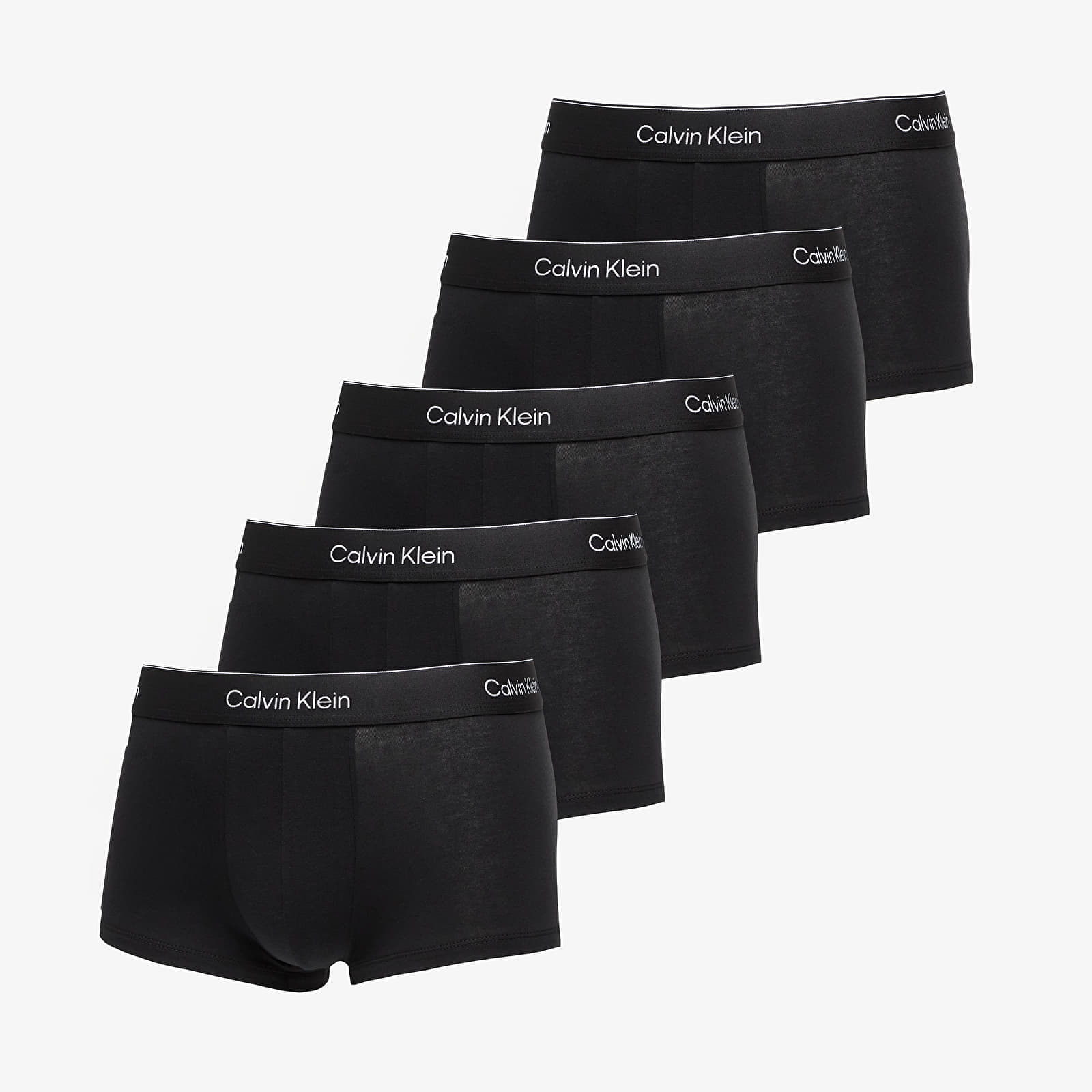 Calvin Klein Icon Cotton Stretch Low Rise Trunk 5-Pack Black S