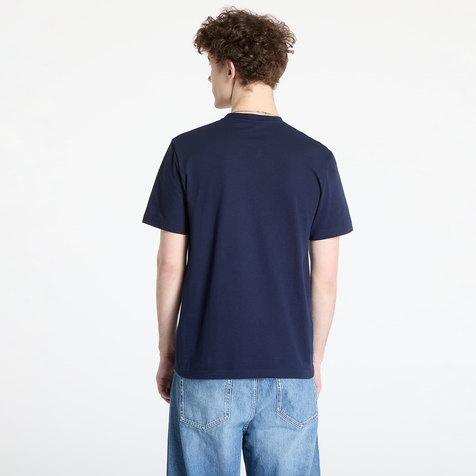 T-Shirts LACOSTE T-shirt Moyen Navy Blue