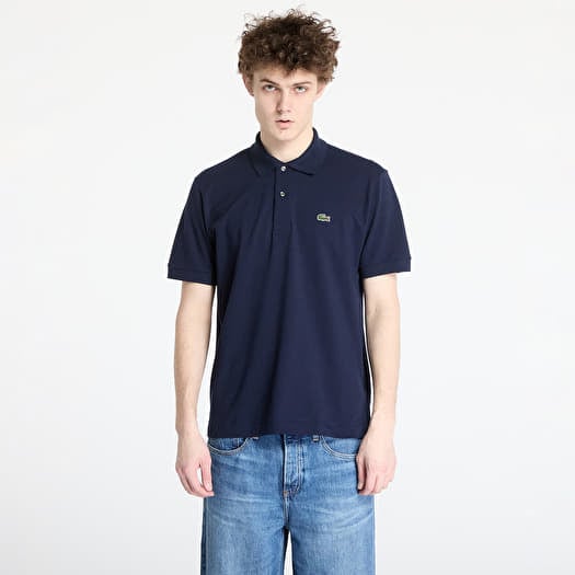 T-shirt LACOSTE Light Pique Polo Shirt Navy Blue