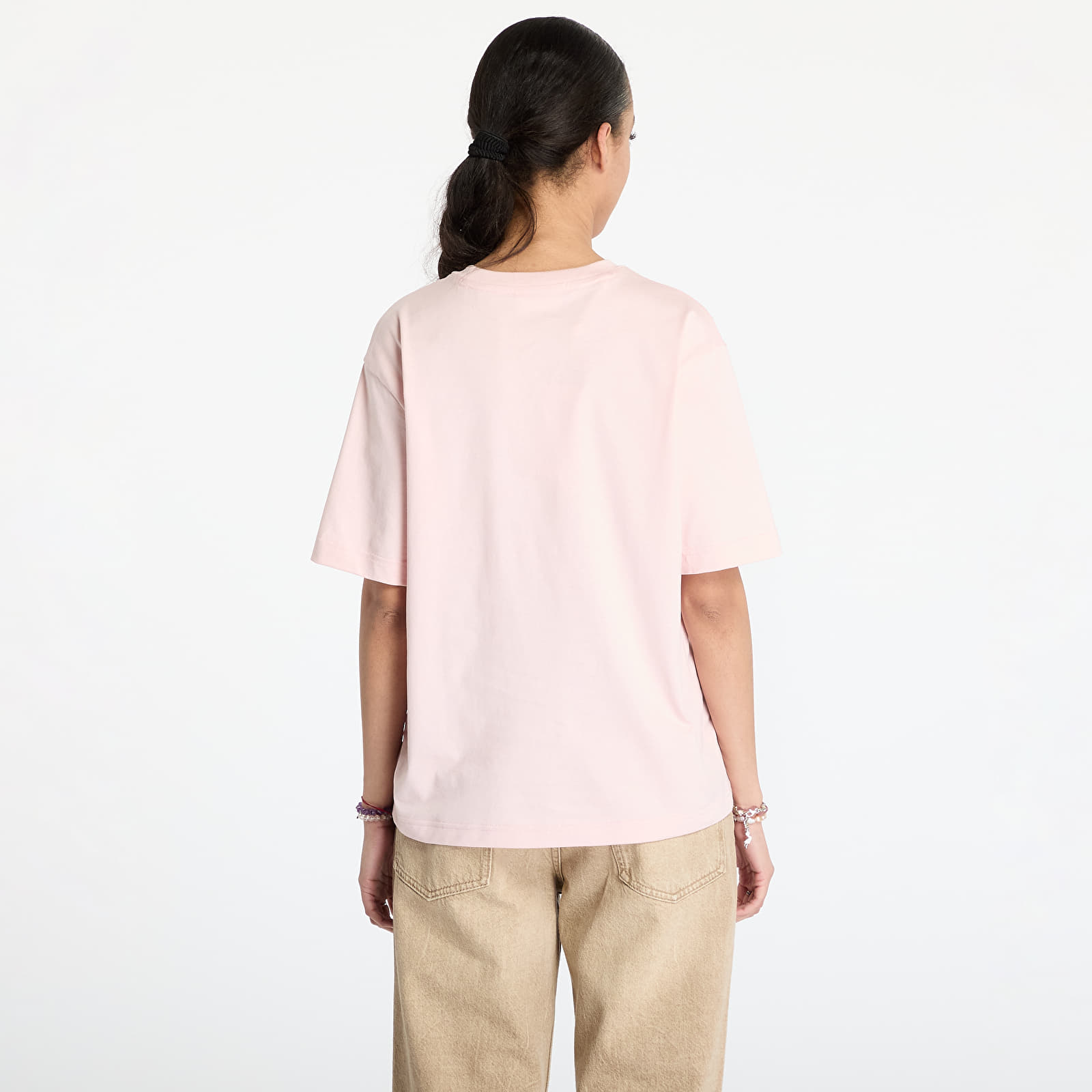T-shirts LACOSTE Soft Cotton T-shirt Rose Pale