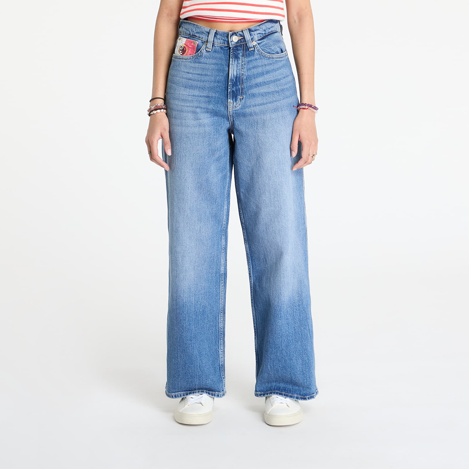 Women's jeans Tommy Jeans Claire High Rise Wide Jeans Denim Medium