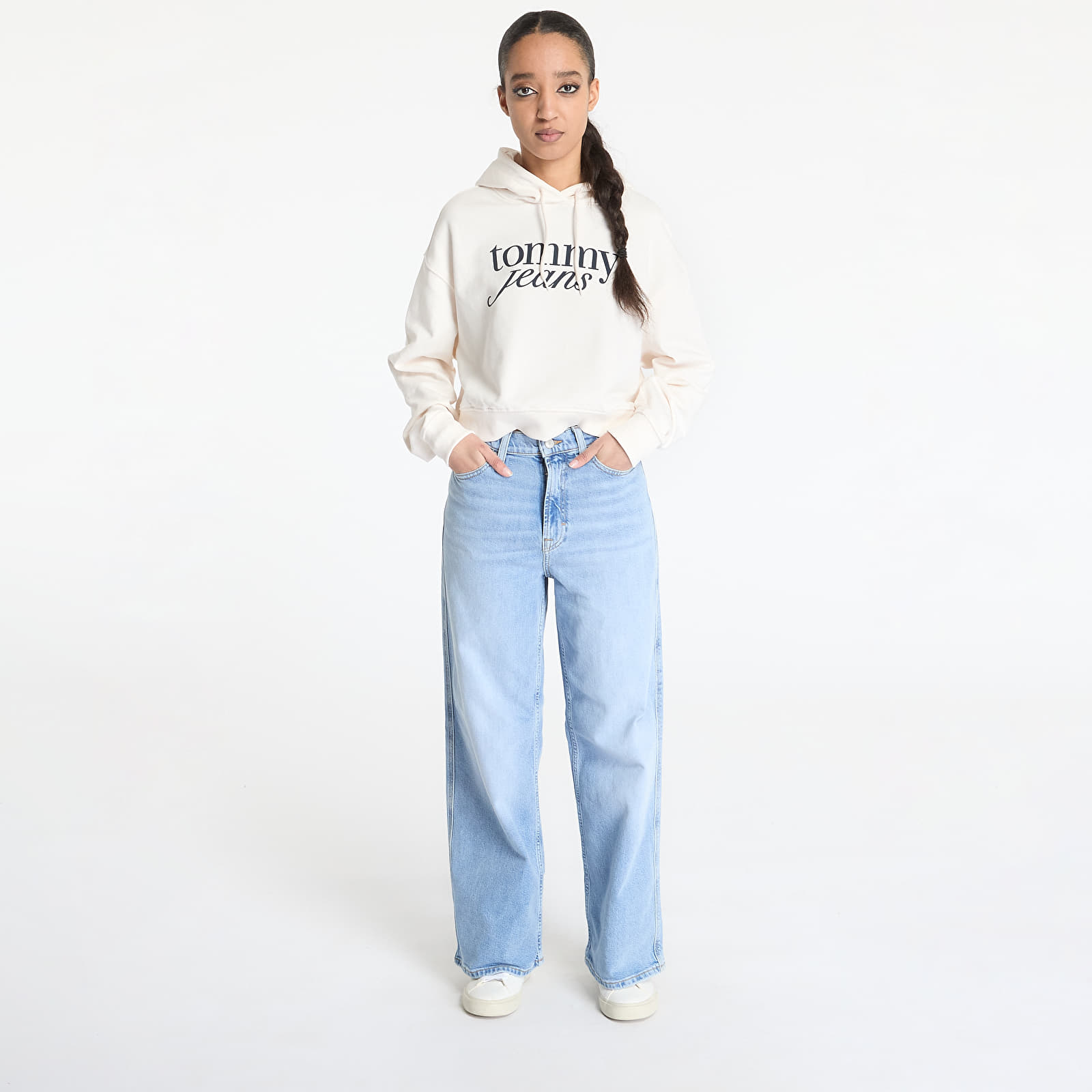 Dames jeans Tommy Jeans Claire High Rise Jeans Denim
