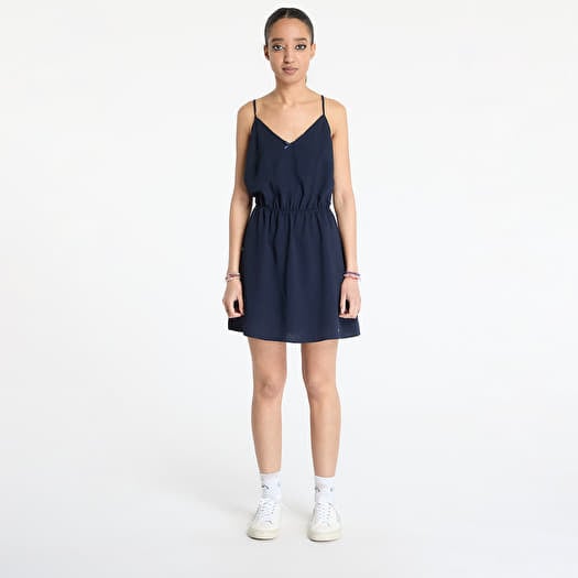 Φορέματα Tommy Jeans Essential Strap Dress Blue