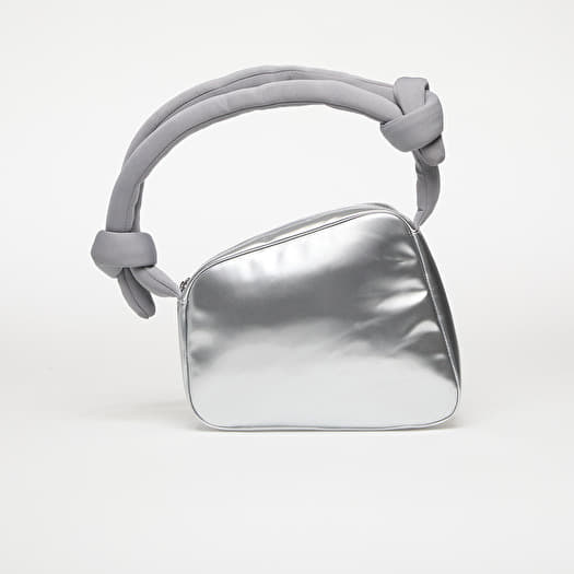 【ADIDAS】AIRLINER HANDLE BAG SILVER Adidas Airliner Handle Bag Womens - Silver Metallic