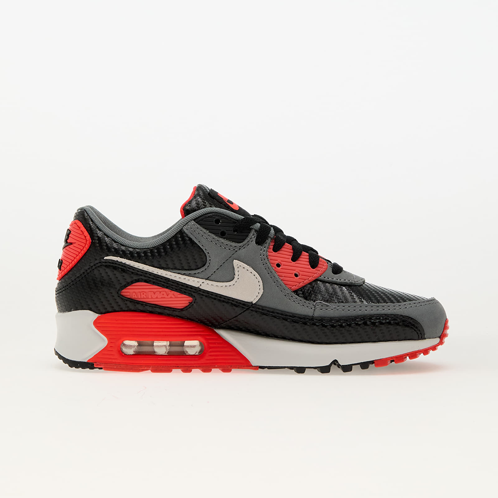 Meeste tossud ja kingad Nike Air Max 90 Prm Black/ Photon Dust-Cool Grey-Brt Crimson
