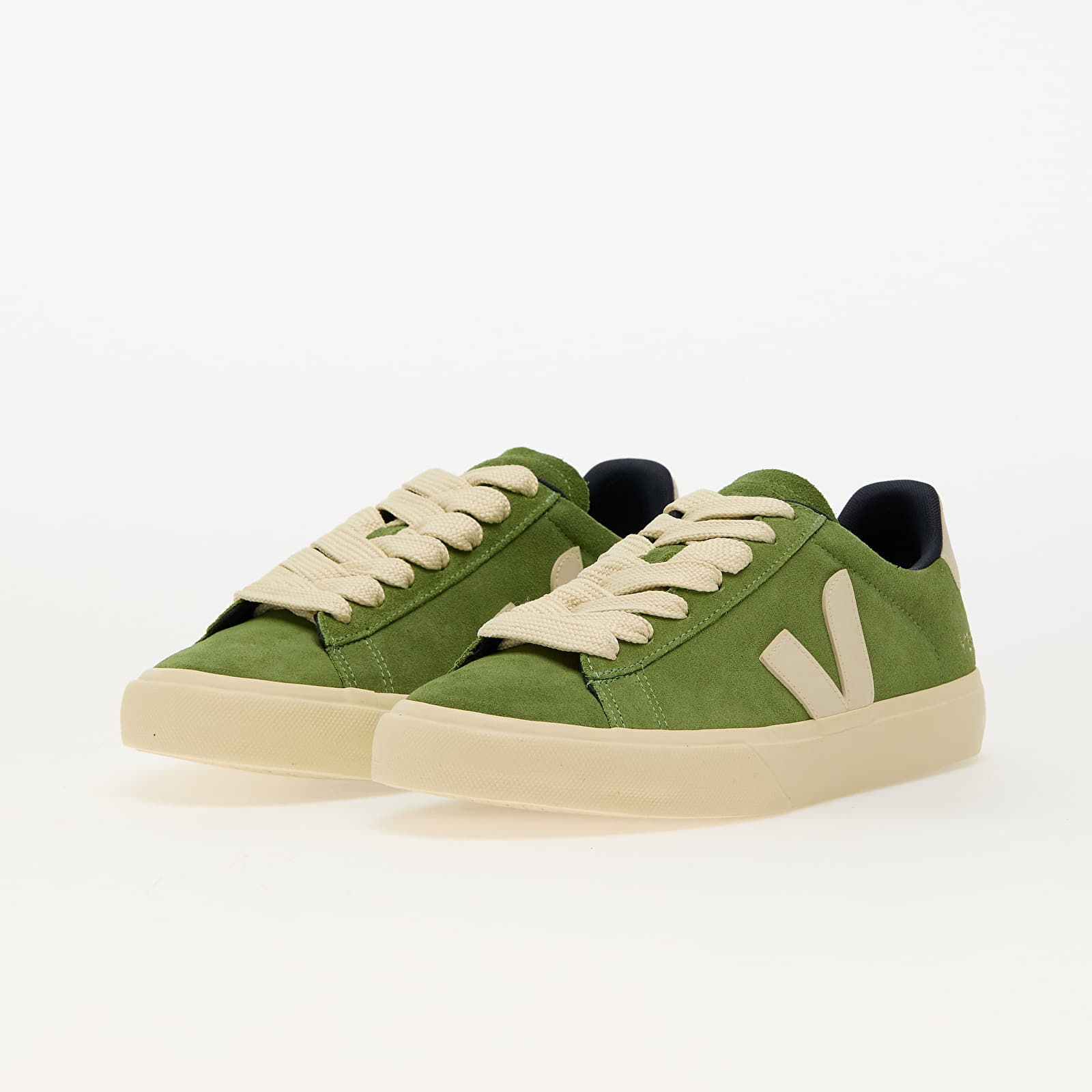 Women's sneakers and shoes Veja W Campo Bold Suede Kiwi Pierre