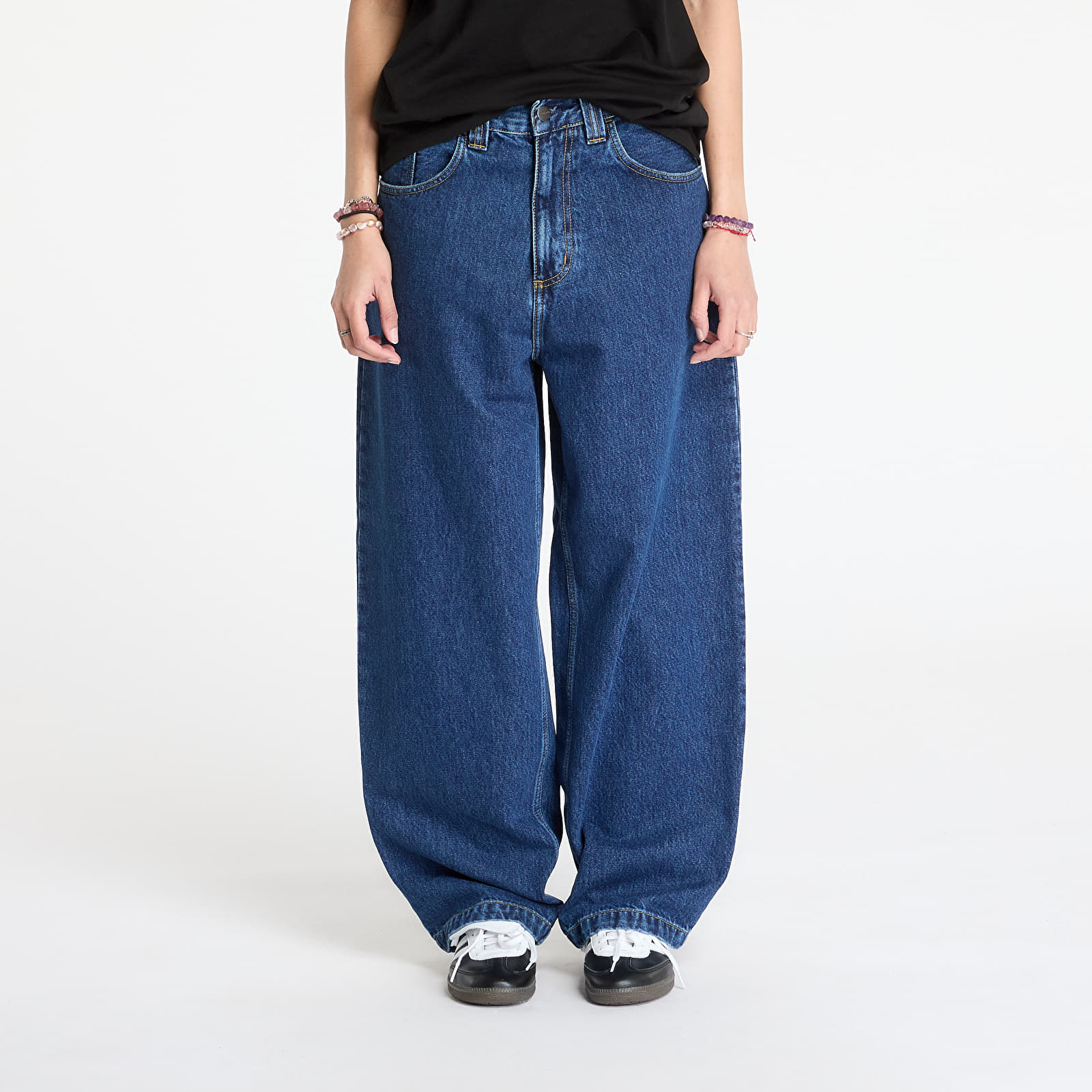 Men's trousers Carhartt WIP Brandon Pant Blue Stone Washed
