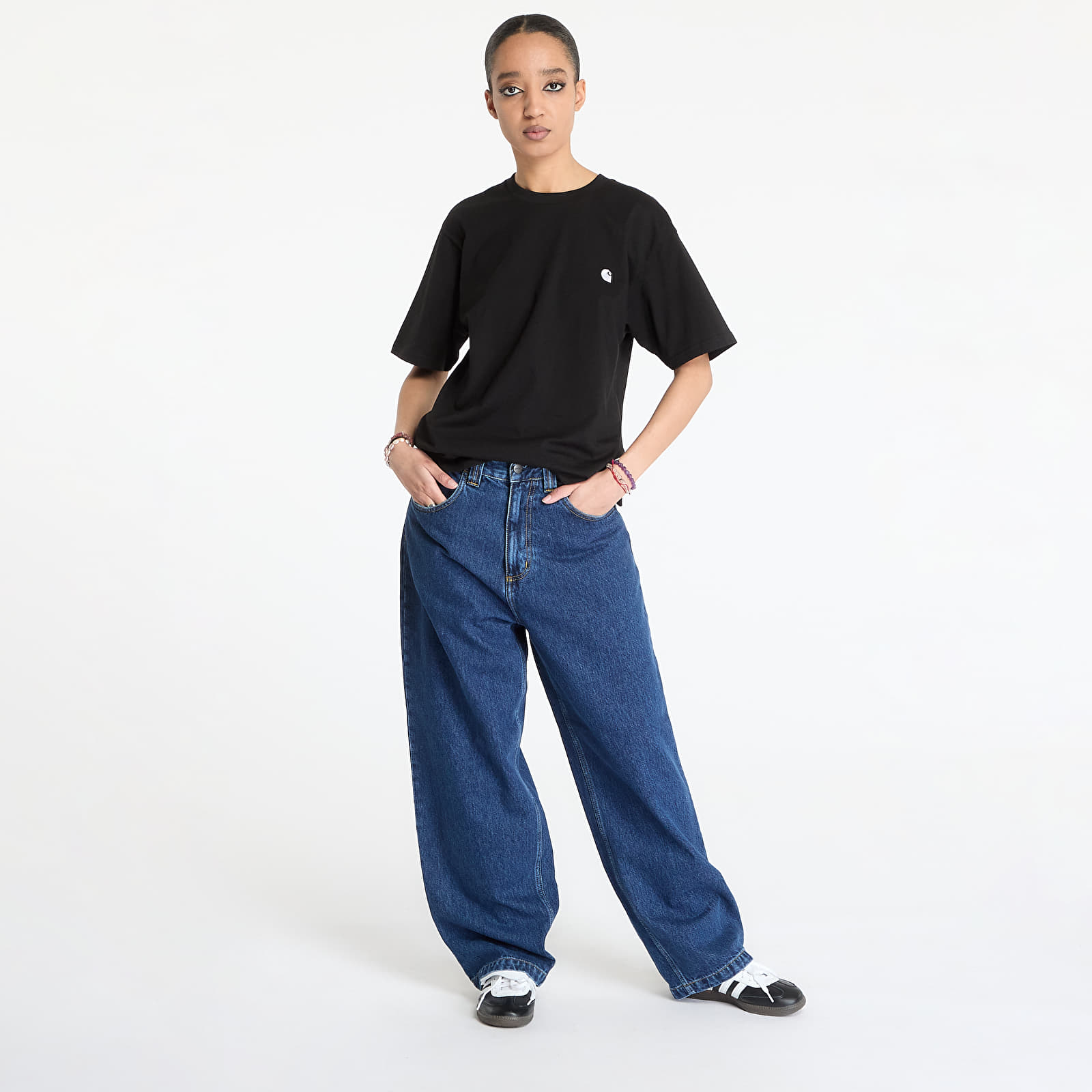 Men's trousers Carhartt WIP Brandon Pant Blue Stone Washed