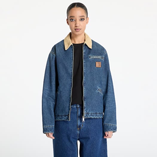 Jacket Carhartt WIP OG Detroit Jacket UNISEX Blue/ Dusty Brown