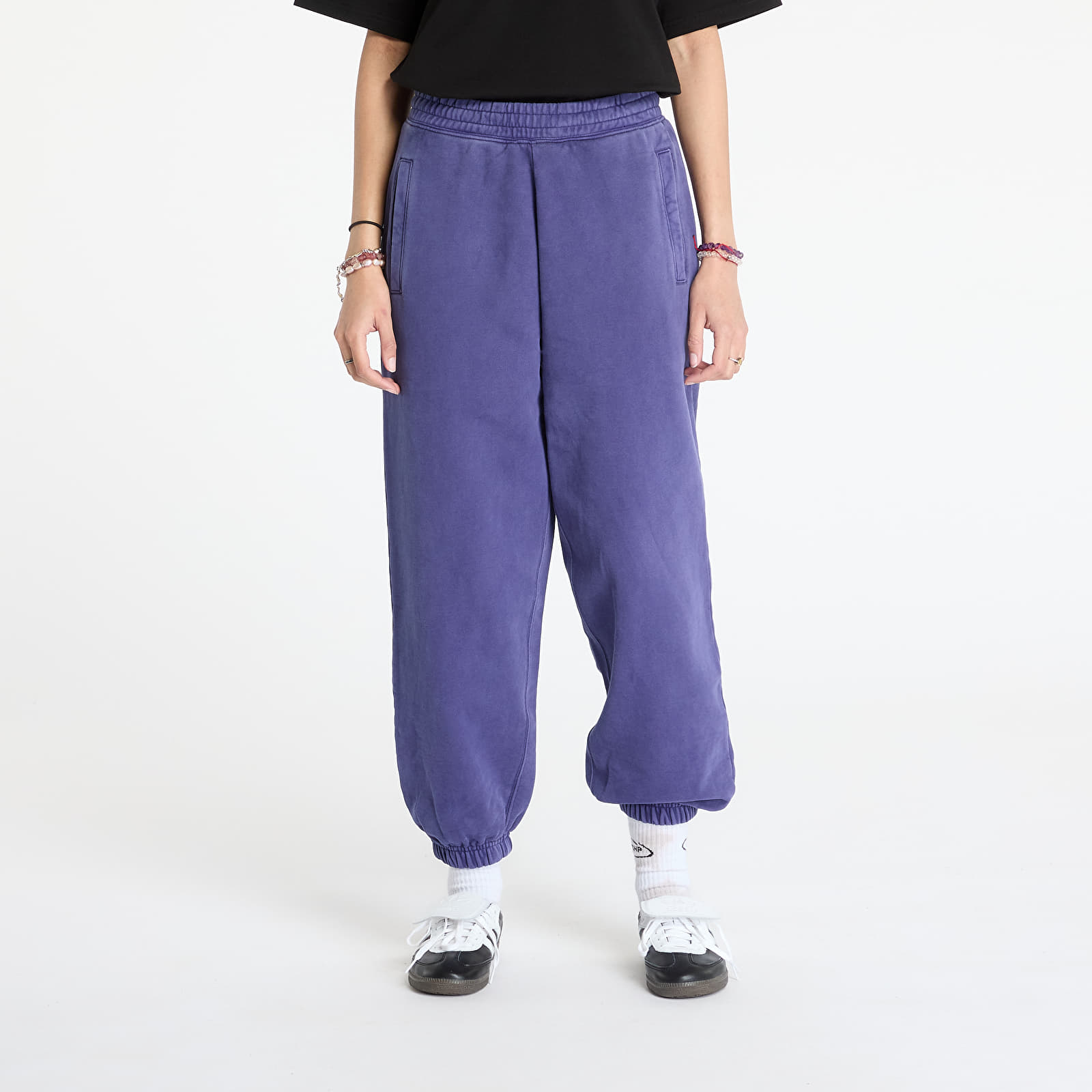 Pantalones de chándal para hombre Carhartt WIP Vista Grand Sweat Pant Aura Garment Dyed