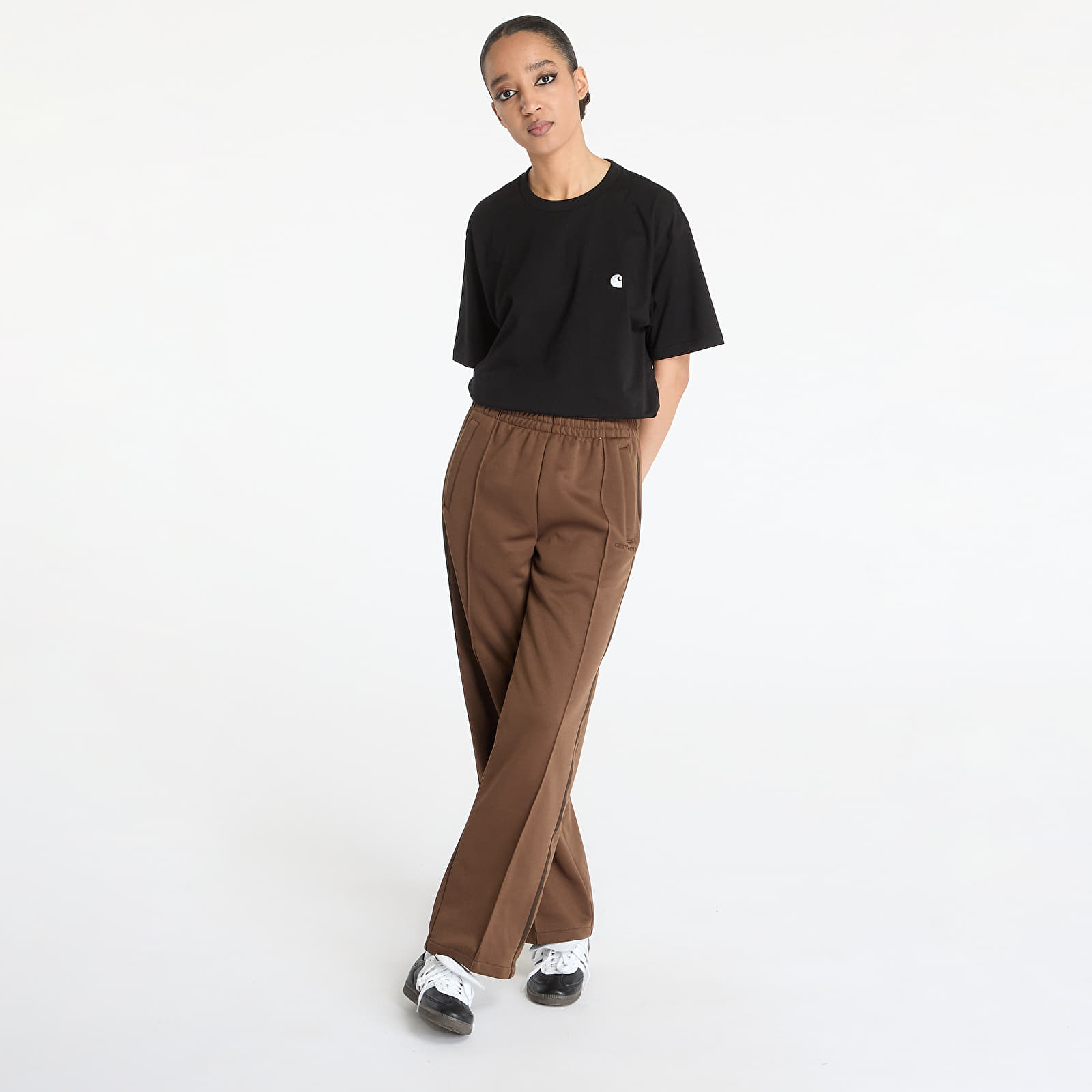 Men's sweatpants Carhartt WIP Bolan Sweat Pant Chocolate/ Tobacco