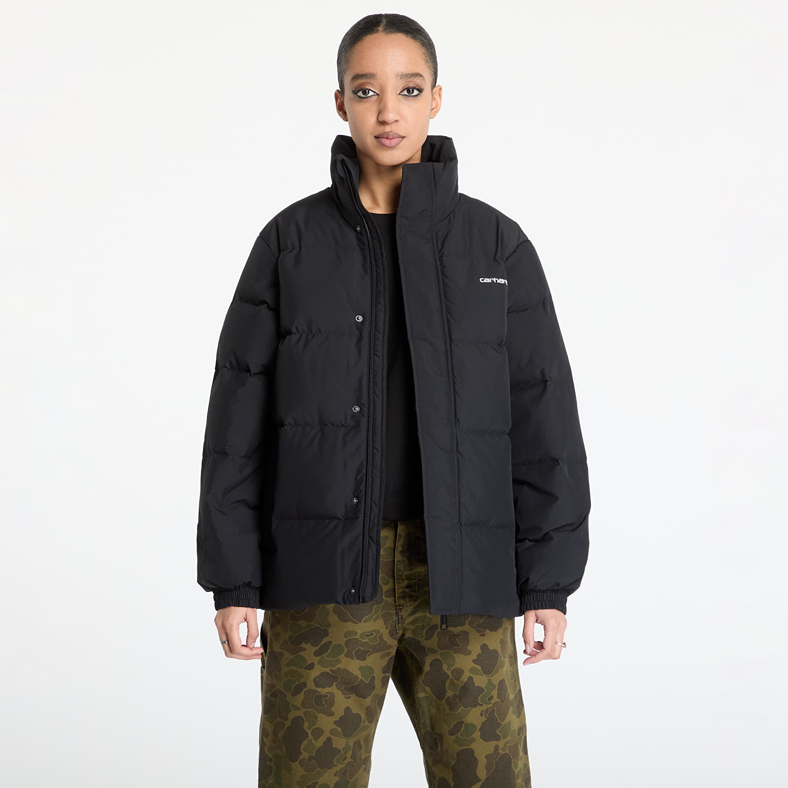 Muške jakne Carhartt WIP Danville Jacket Black/ White
