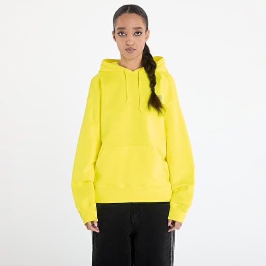 Majica Carhartt WIP Hooded Industry Sweat UNISEX Lumo Yellow Garment Dyed