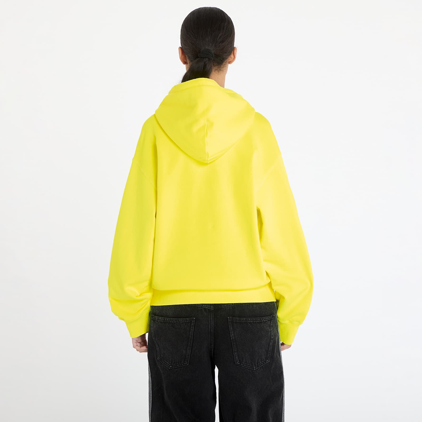 Herren-Sweatshirts Carhartt WIP Hooded Industry Sweat UNISEX Lumo Yellow Garment Dyed