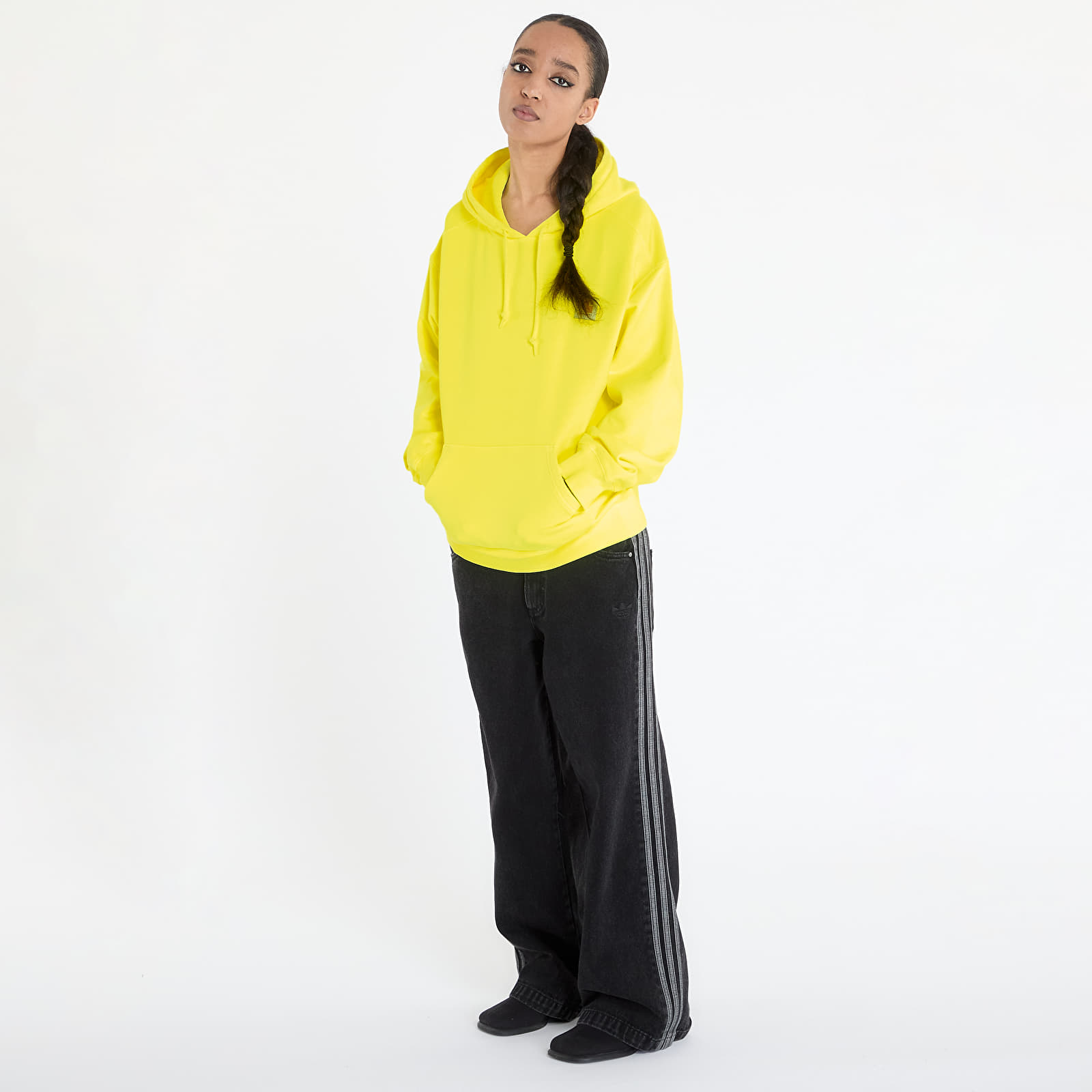 Herren-Sweatshirts Carhartt WIP Hooded Industry Sweat UNISEX Lumo Yellow Garment Dyed