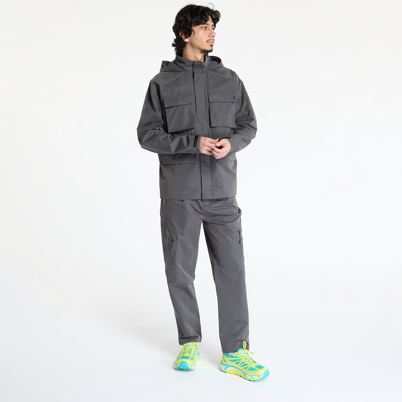 Men's windbreakers Alpha Industries M-65 Laser Cut Field Coat Charcoal