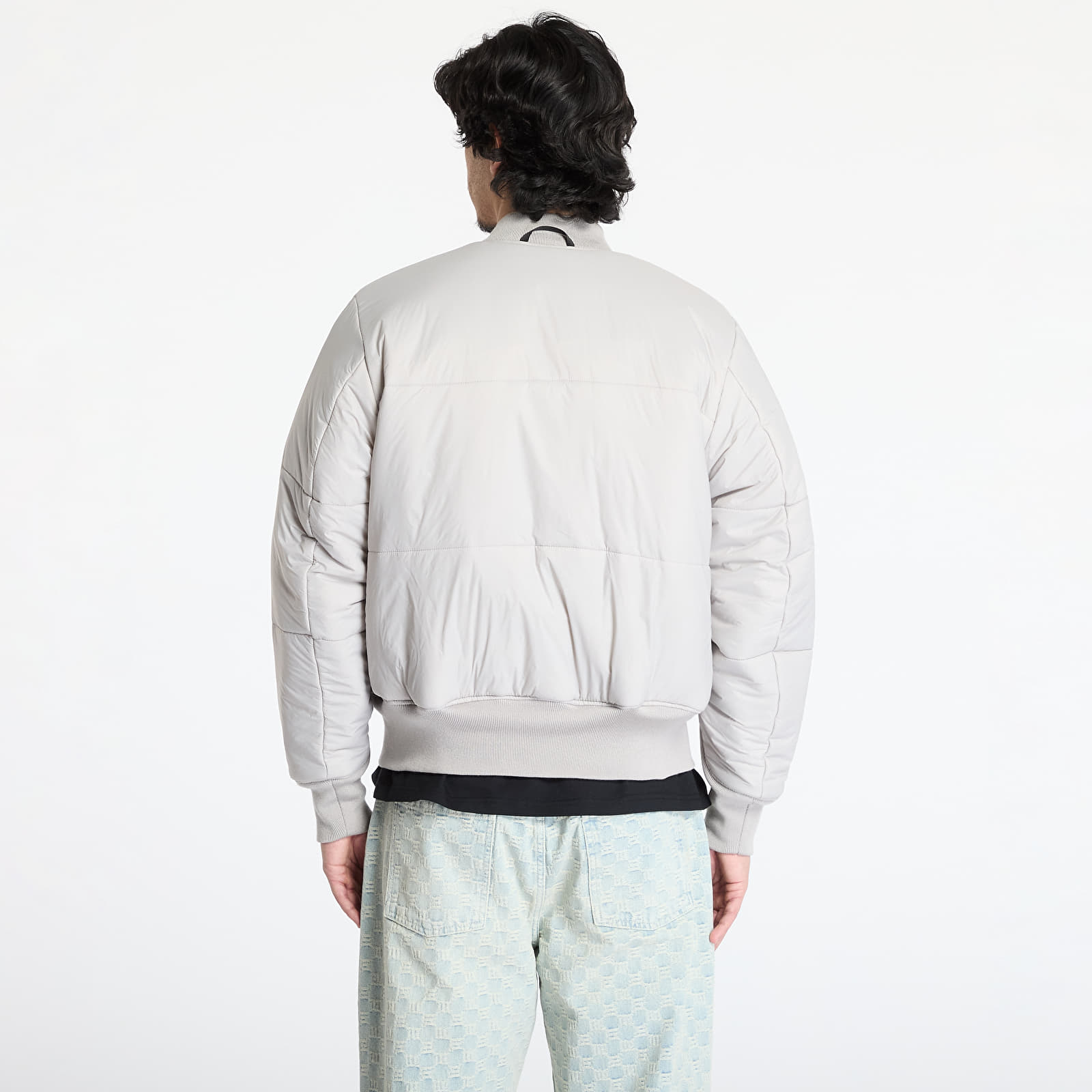 Men's jackets Alpha Industries MA-1 Base Flight Jacket Pastel Grey