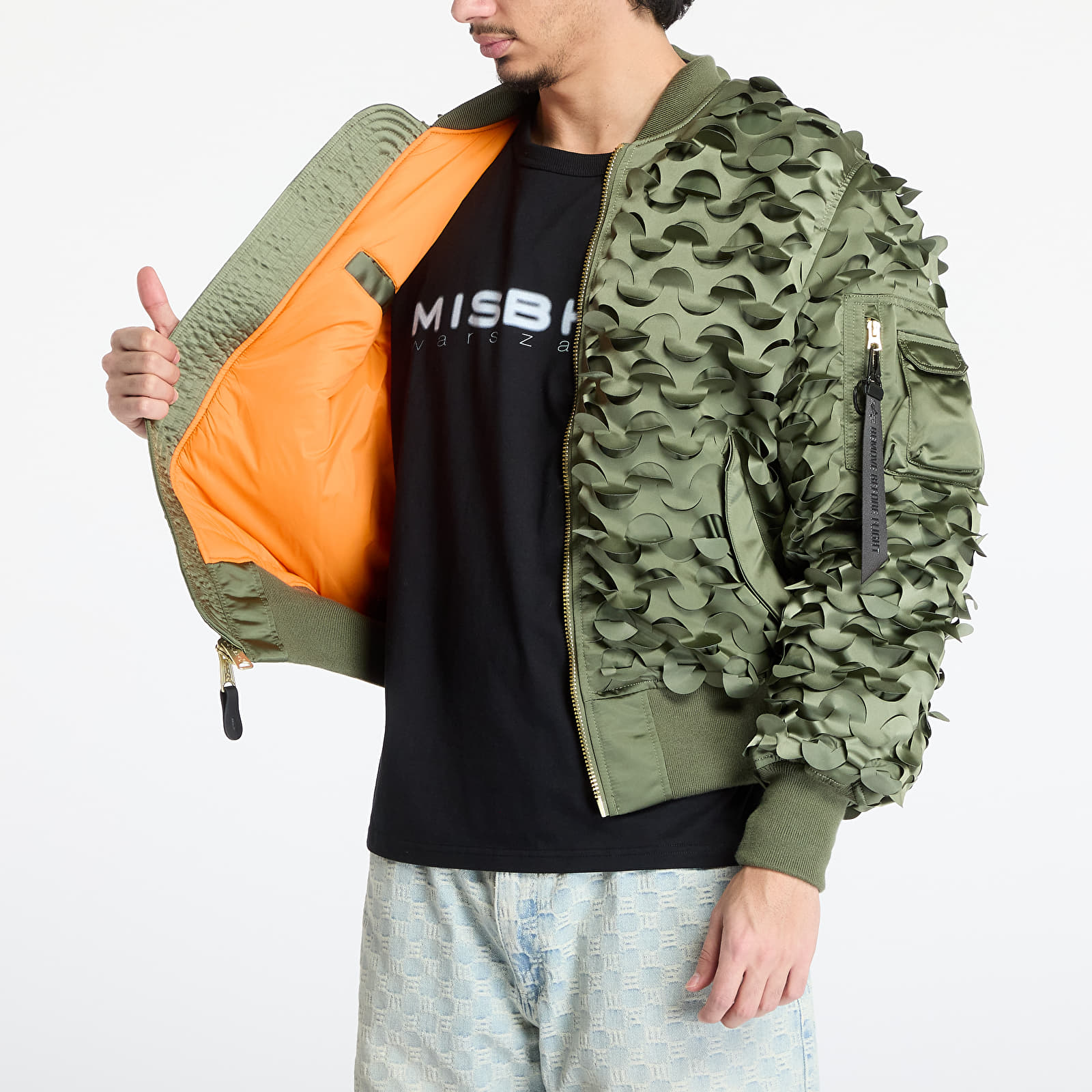 Bombers pour hommes Alpha Industries MA-1 ULCANS Flight Jacket Sage Green