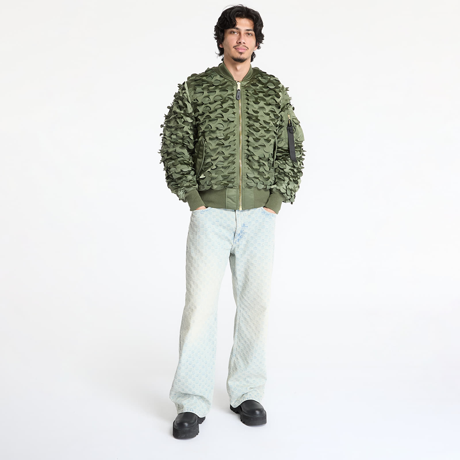 Bombers pour hommes Alpha Industries MA-1 ULCANS Flight Jacket Sage Green