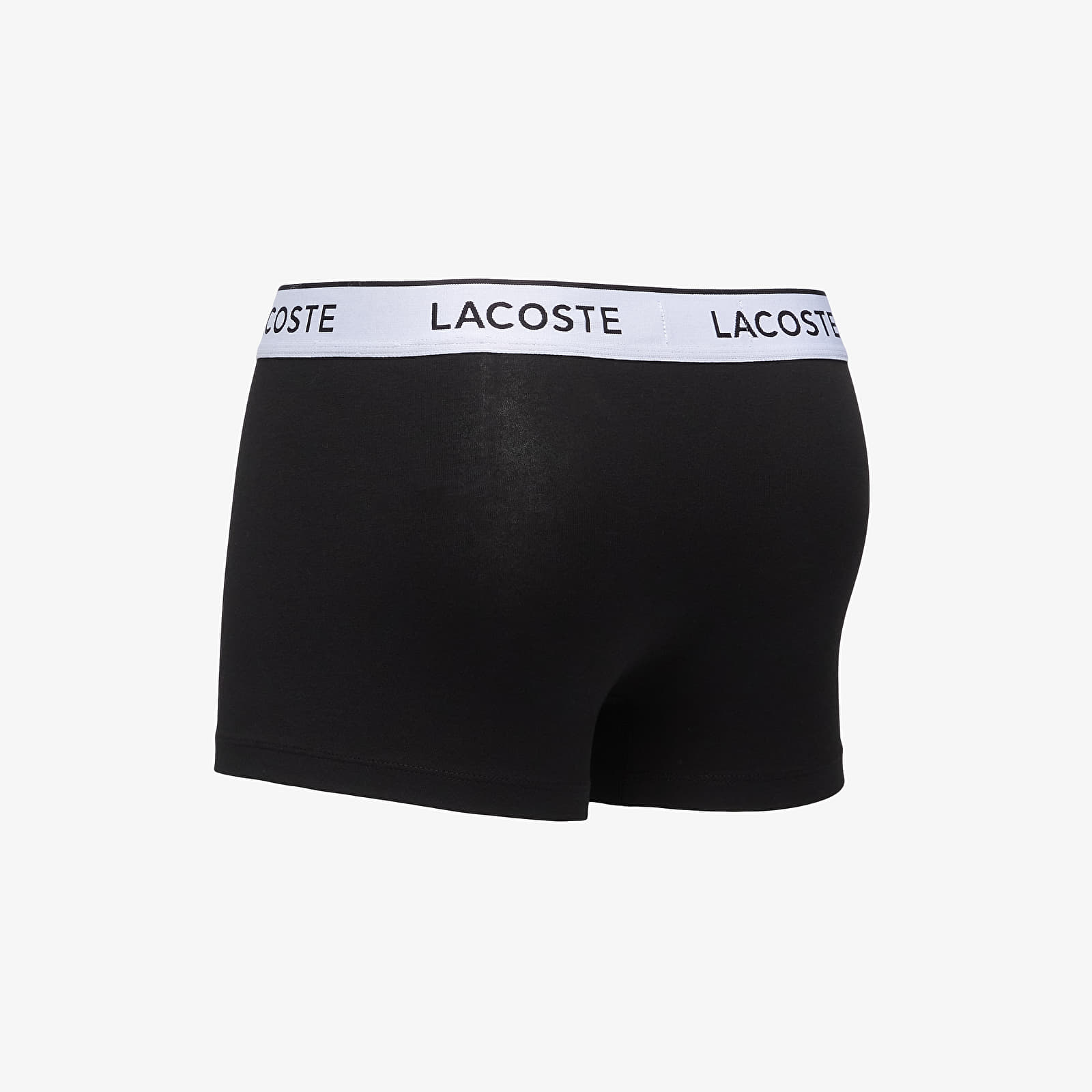 Boxer shorts LACOSTE Cotton Stretch Trunk 3-Pack Black