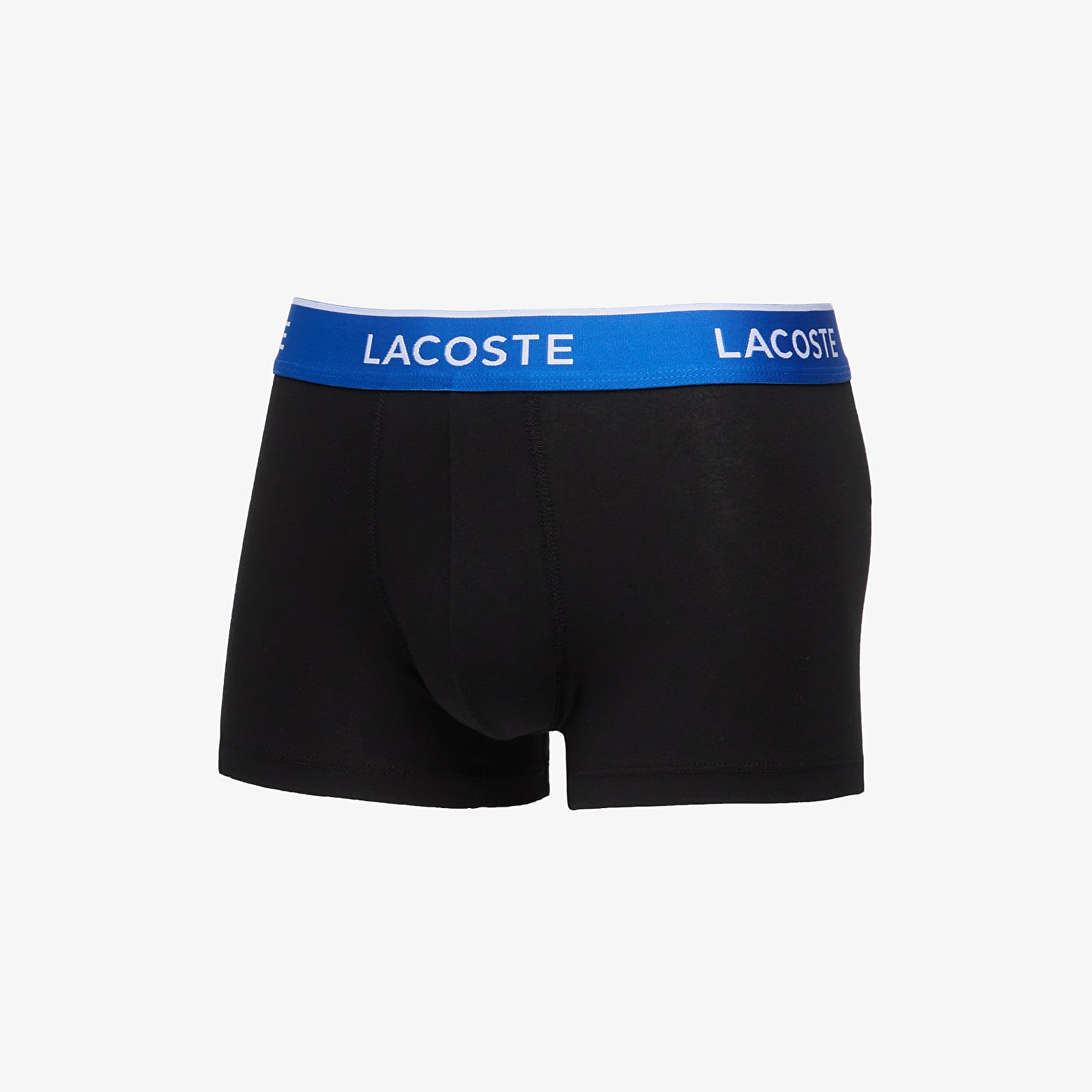 Boxershorts LACOSTE Cotton Stretch Trunk 3-Pack Black/ Marina/ Overview/ Gra