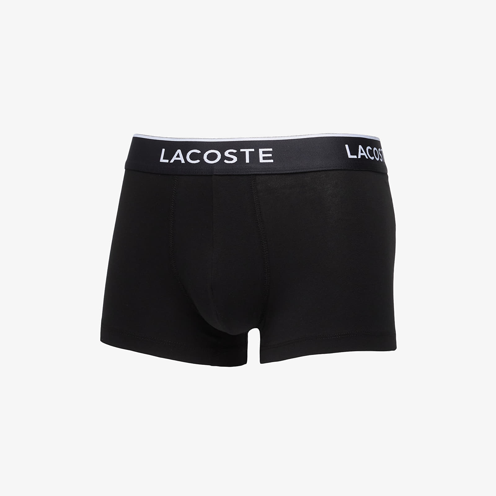 Boxershorts LACOSTE Cotton Stretch Trunk 3-Pack Black/ Marina/ Overview/ Gra