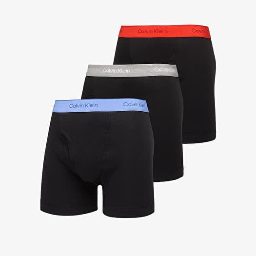 Boxerky Calvin Klein Classic Fit Boxer Brief 3-Pack Black