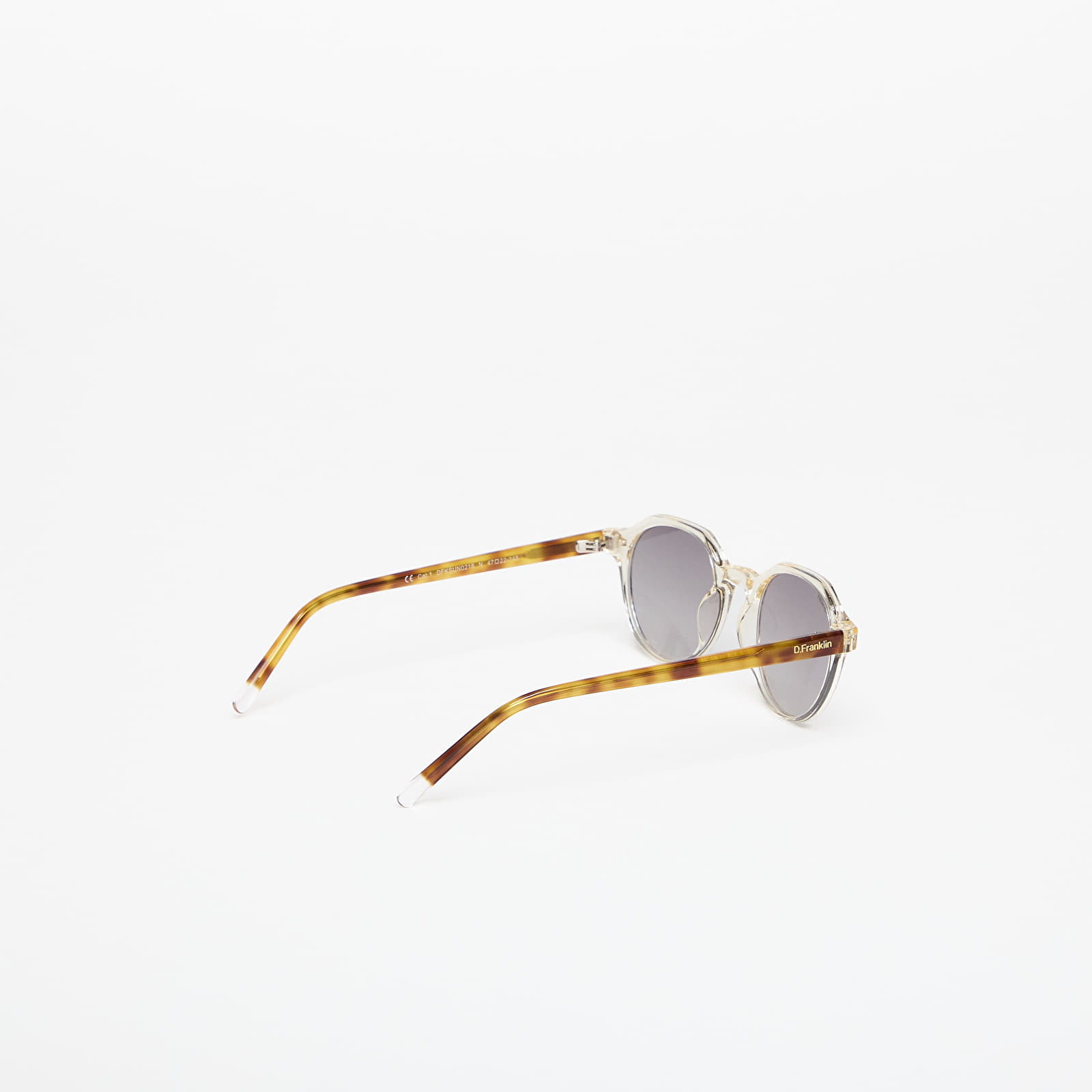 Men's Sunglasses D.Franklin Ultra Light S Round Trans Grey/ Grey