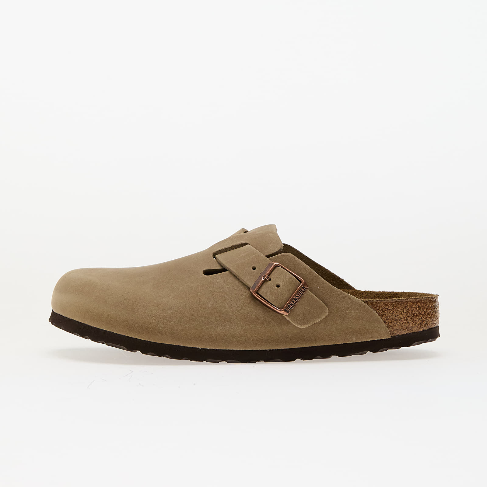 Sieviešu kedas un apavi Birkenstock Boston Soft Footbed Natural Leather Oiled Tabacco Brown