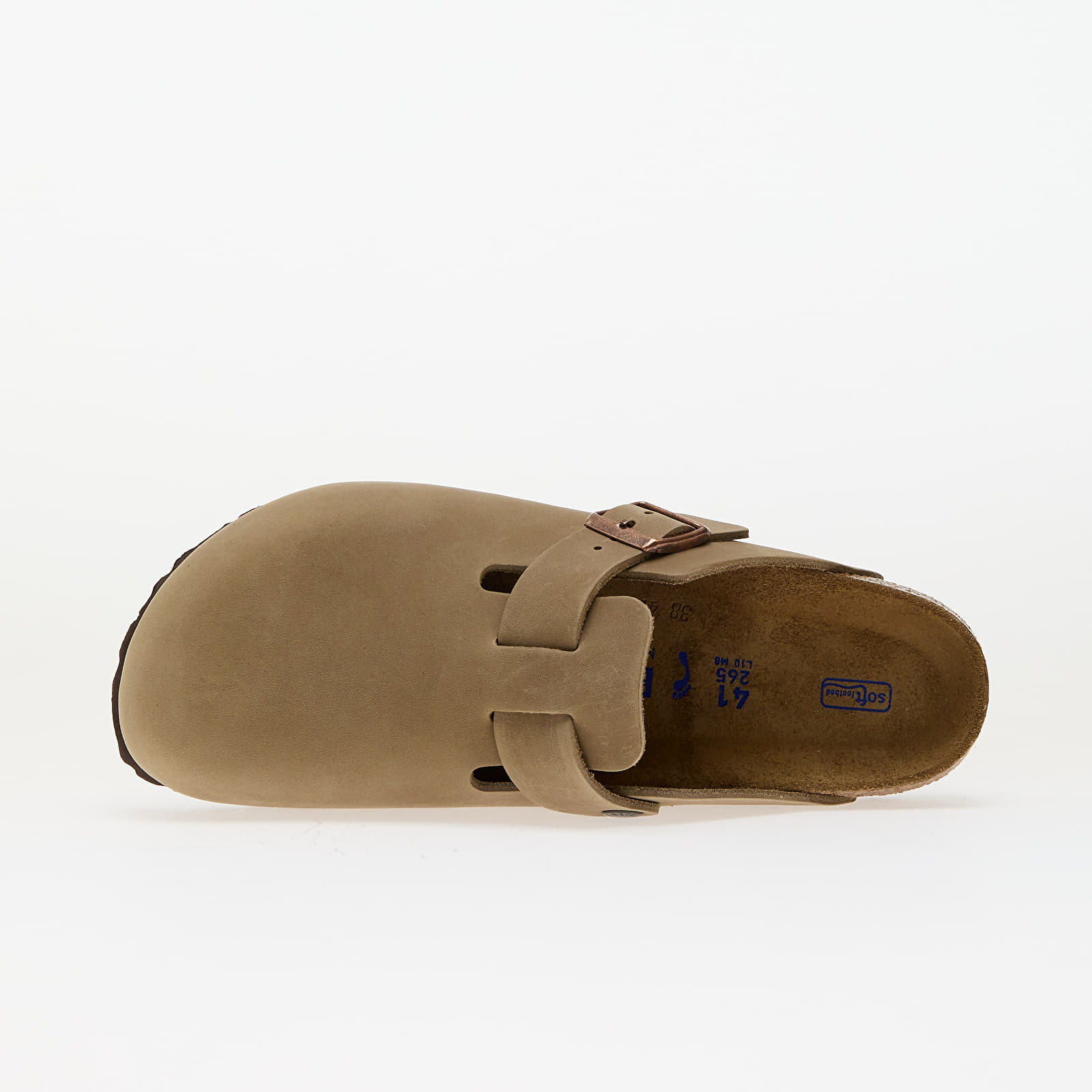 Sieviešu kedas un apavi Birkenstock Boston Soft Footbed Natural Leather Oiled Tabacco Brown