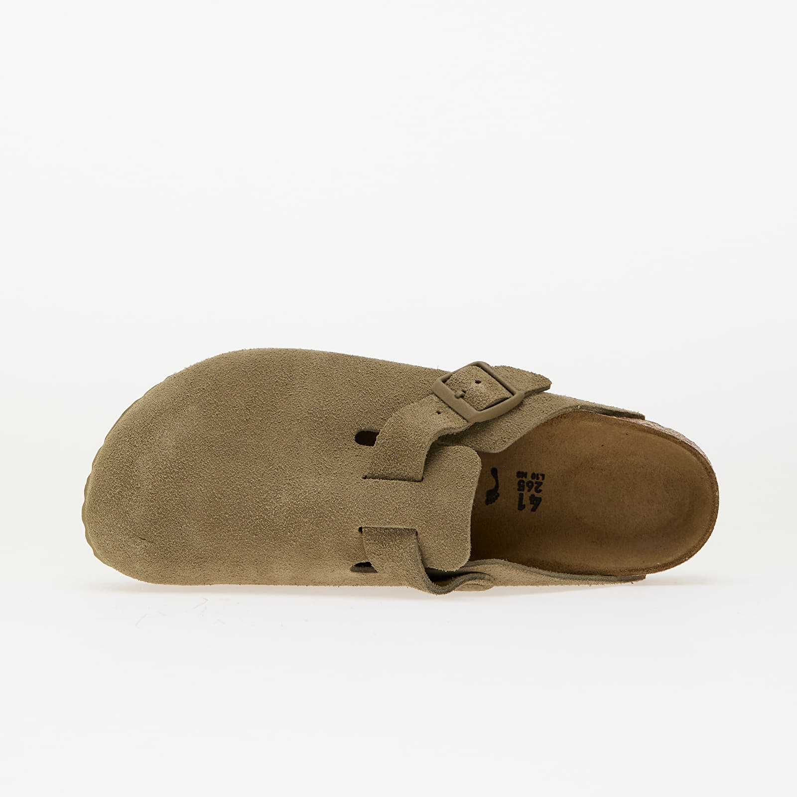Moteriški sportiniai bateliai ir avalynė Birkenstock Boston Suede Leather Faded Khaki