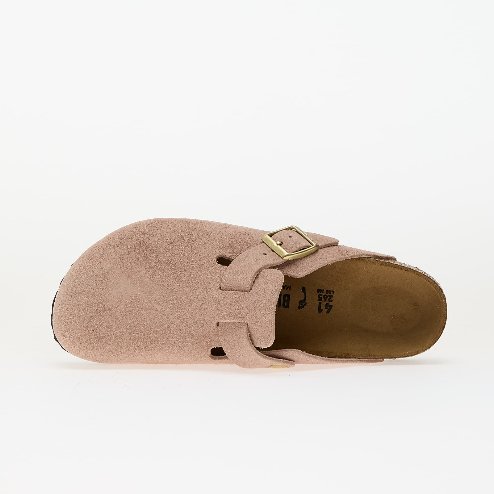 Zapatillas mujer Birkenstock Boston Suede Leather Light Rose