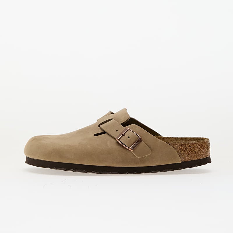 Birkenstock Boston Natural Leather Oiled Tabacco Brown