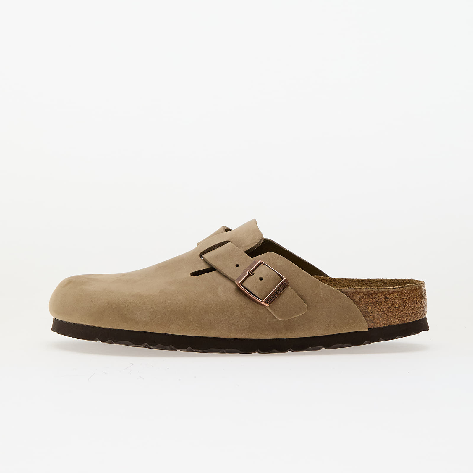 Men's sneakers and shoes Birkenstock Boston Natural Leather Oiled Tabacco Brown