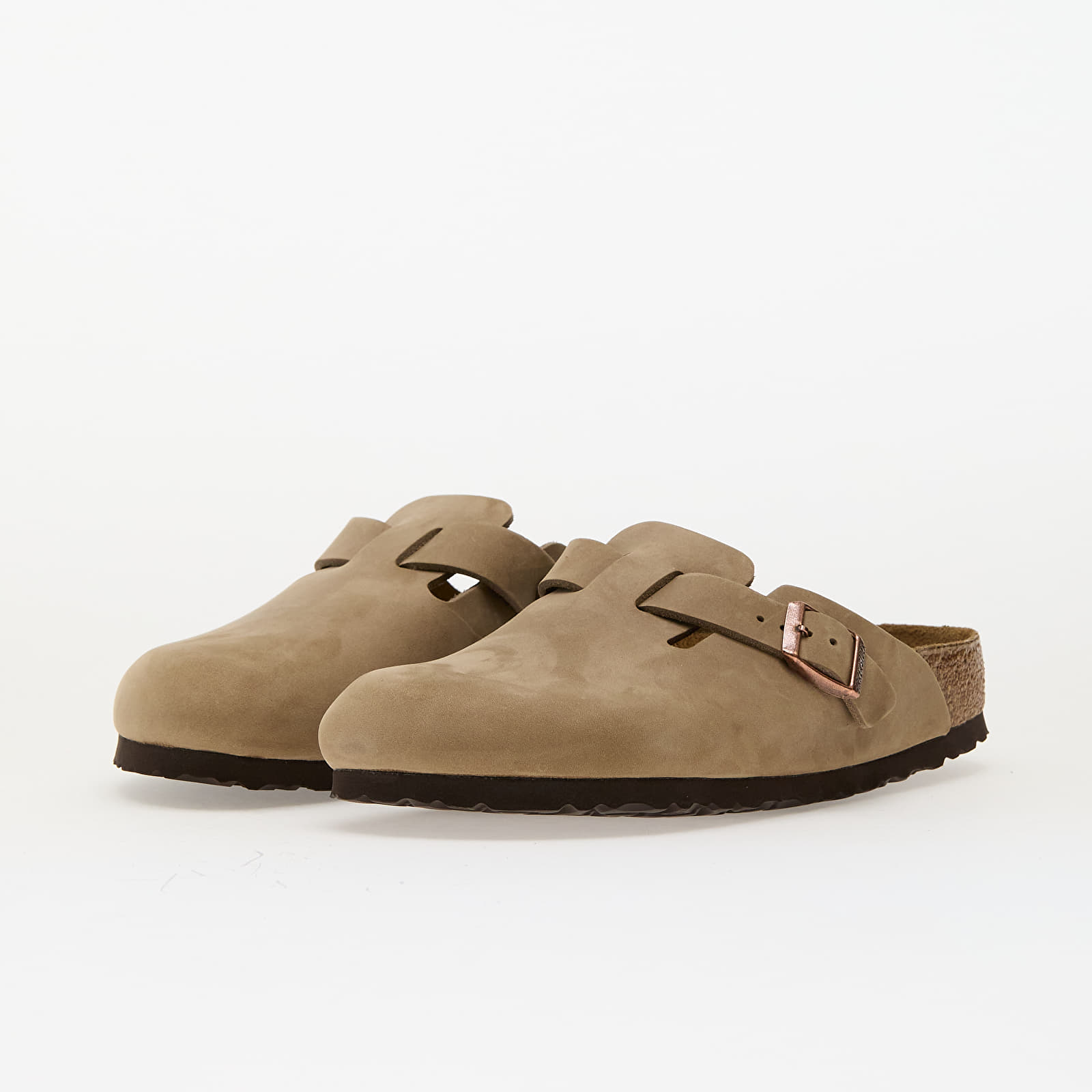 Men's sneakers and shoes Birkenstock Boston Natural Leather Oiled Tabacco Brown