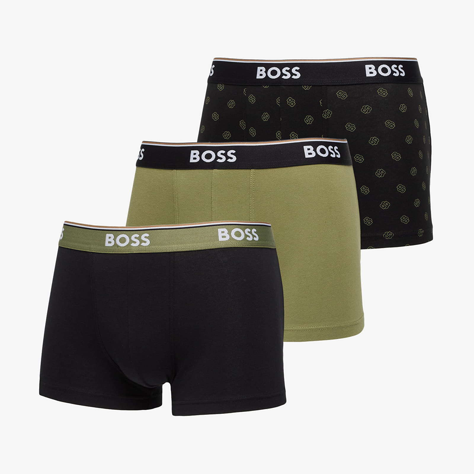 Boksarice  Hugo Boss Trunk 3-Pack Power Design Multicolor