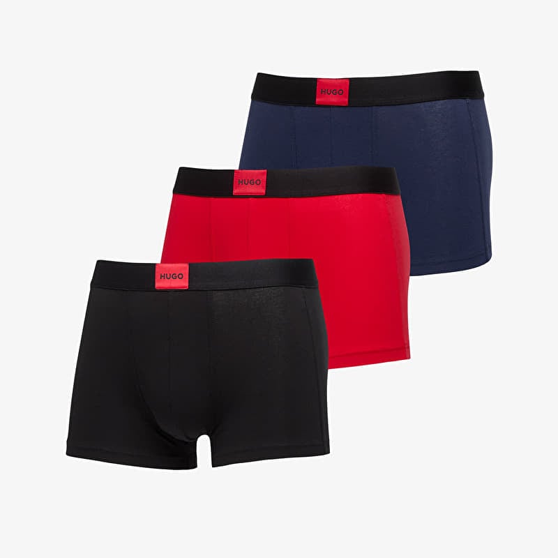Bokseri Hugo Boss Trunk Galaxy 3-Pack Multicolor