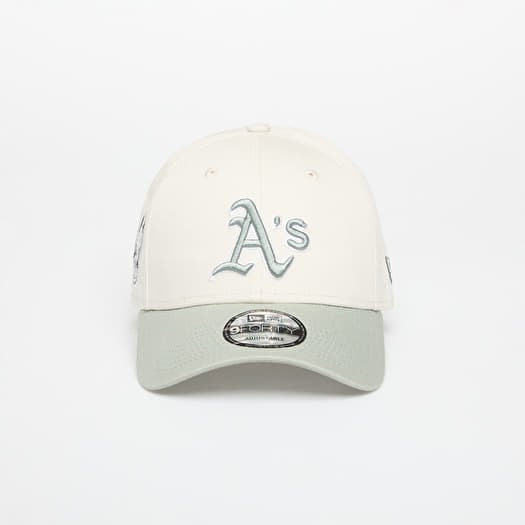 Καπέλα New Era MLB Ws Patch 9FORTY Oakland Athletics Ivory/ Pastel Green