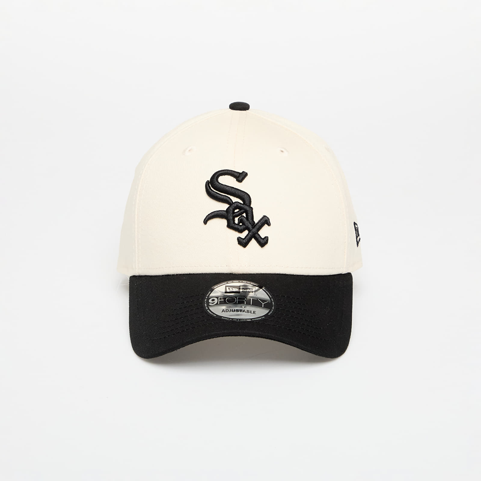 New Era MLB Colour Block 9FORTY Chicago White Sox Light Cream/ Black Universal