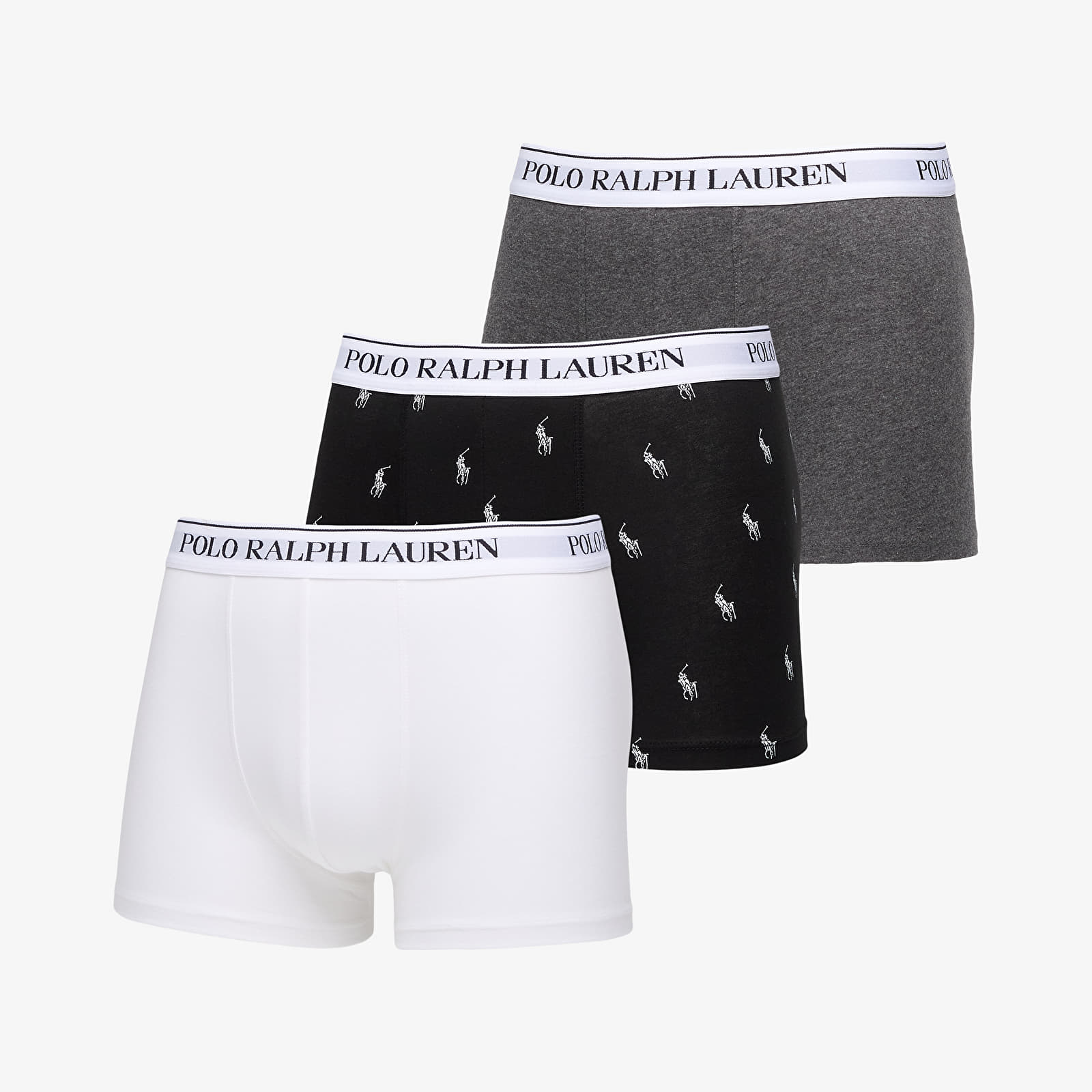 Boksarice  Ralph Lauren Classic Stretch Cotton Trunk 3-Pack Multicolor