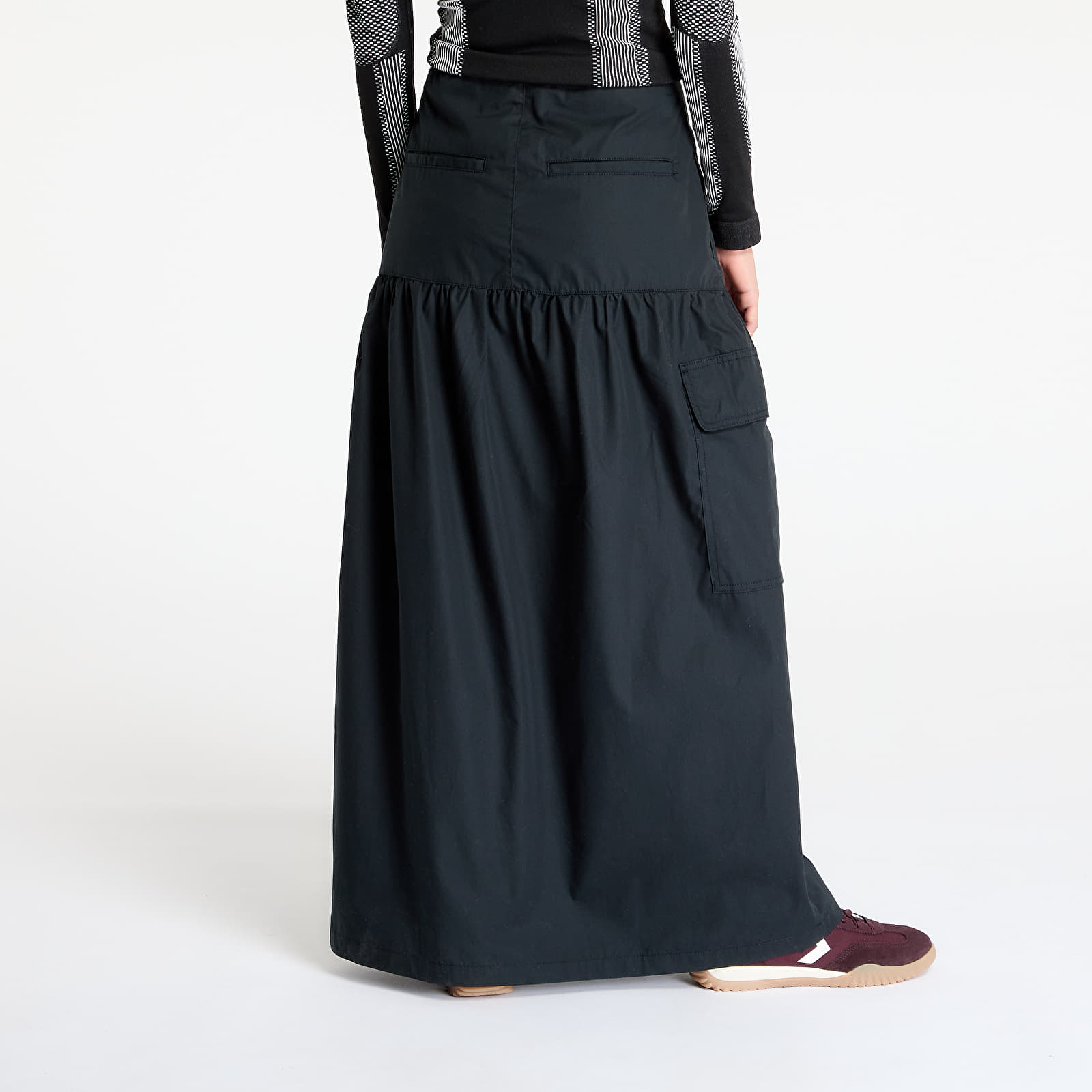 Röcke Convese Long Skirt Black