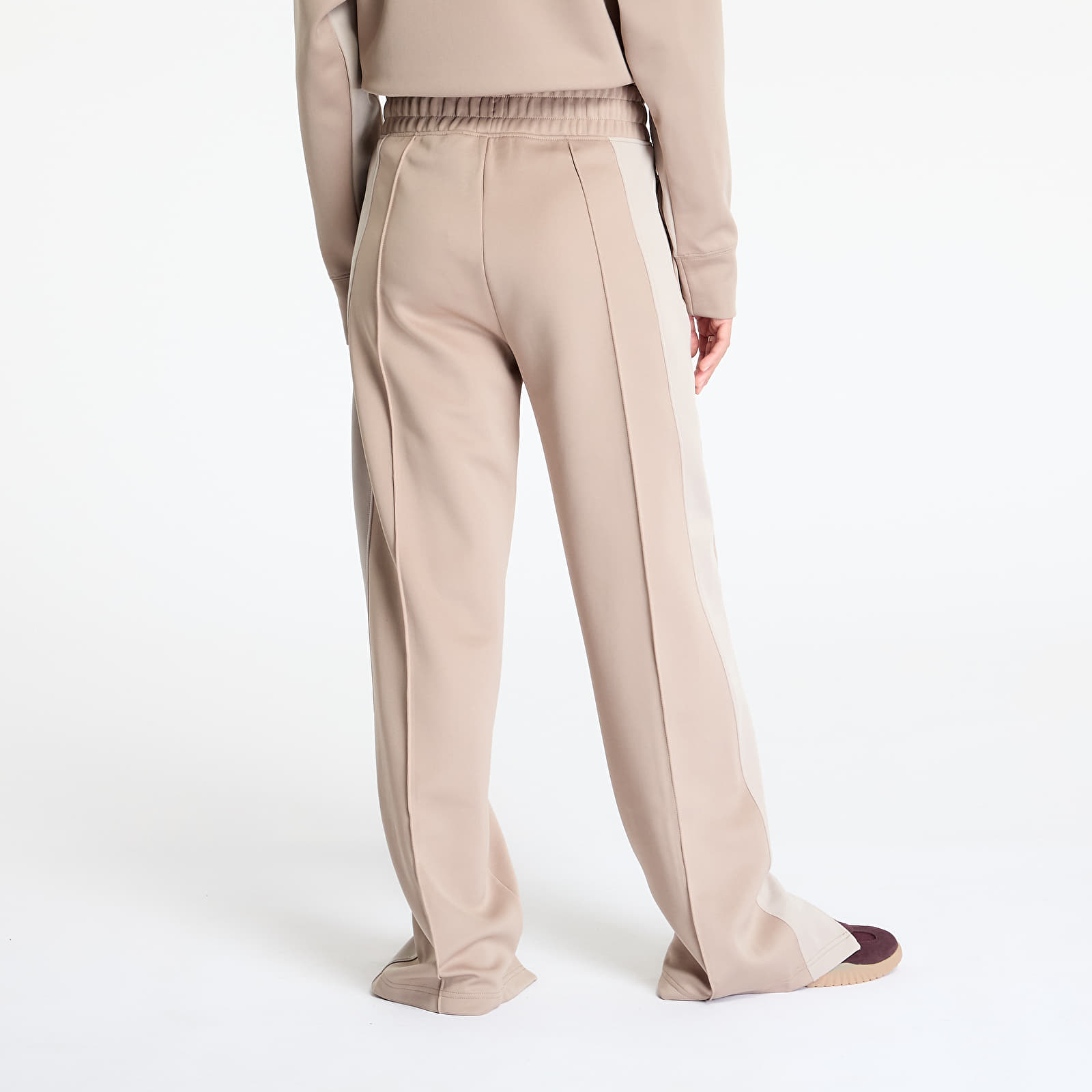 Pantalones de chándal para mujer Converse Flared Track Vintage Cargo Pants Beige