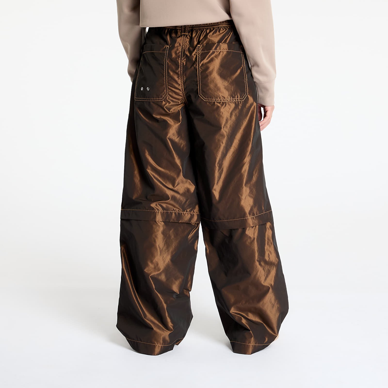 Women's Trousers Converse Water-Repellent Cargo Pants Brown