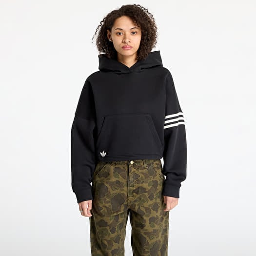 Sweatshirt adidas Neuclassics Hoodie Black/ Cream White
