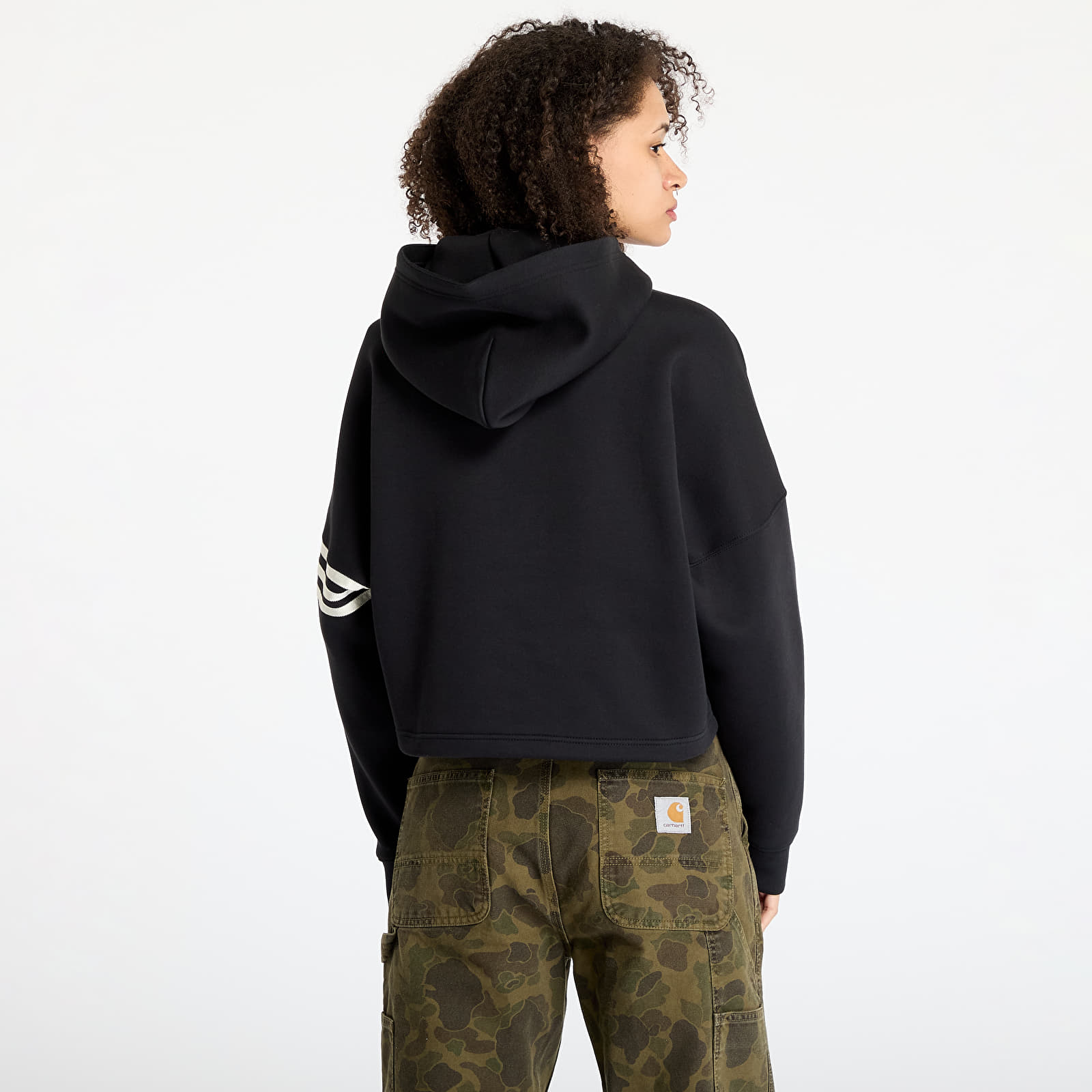 Dámské mikiny adidas Neuclassics Hoodie Black/ Cream White