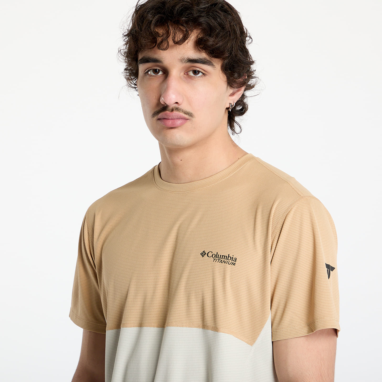 Heren T-shirts Columbia Cirque River™ Pro Shortsleeve Graphic Crew T-Shirt Canoe