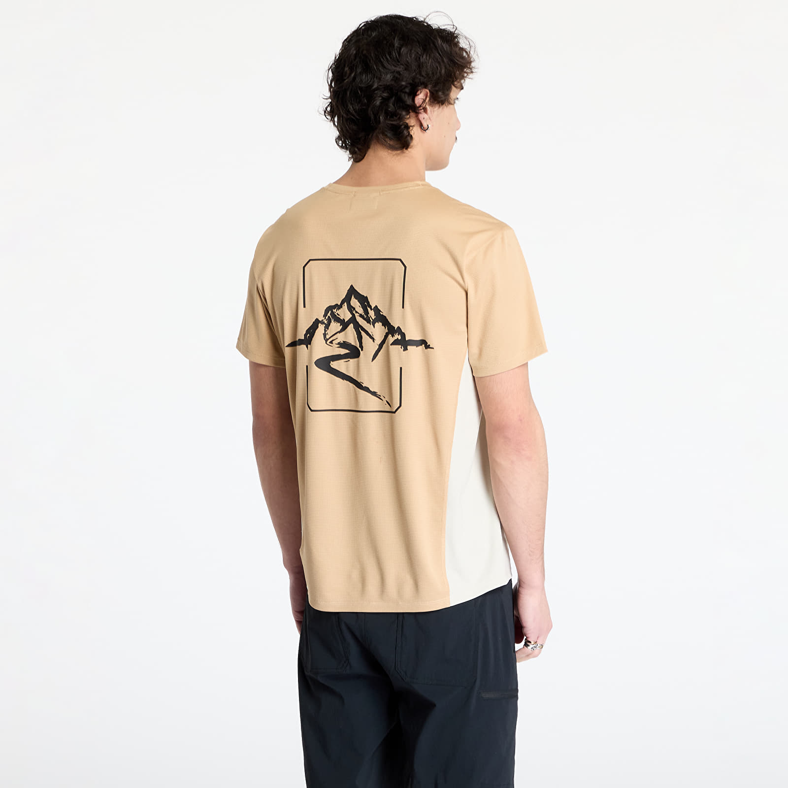 Heren T-shirts Columbia Cirque River™ Pro Shortsleeve Graphic Crew T-Shirt Canoe