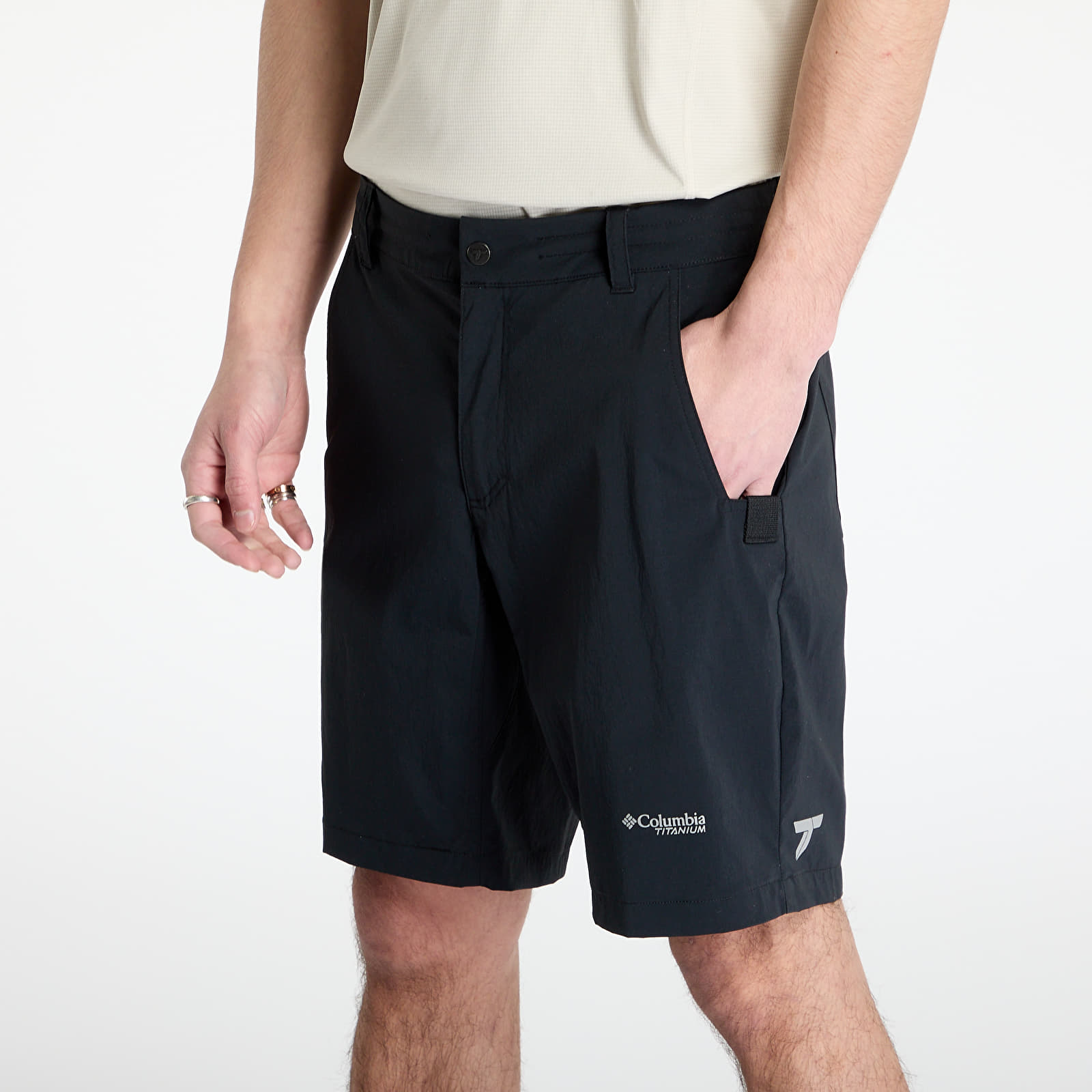 Pantalones cortos para hombre Columbia Wanoga™ Lightweight Short Black