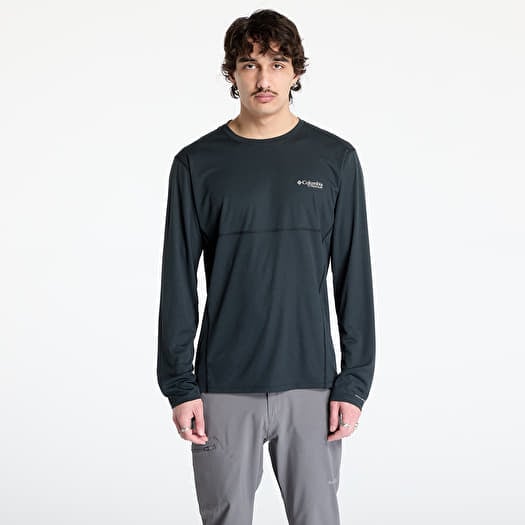 T-shirt Columbia Cirque River™ Pro Longsleeve Crew T-Shirt Black