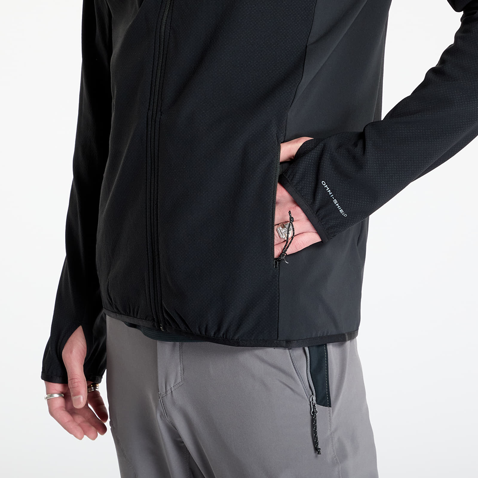 Мъжки потници Columbia Spectre Ridge™ Tech Fleece Full-Zip II Black
